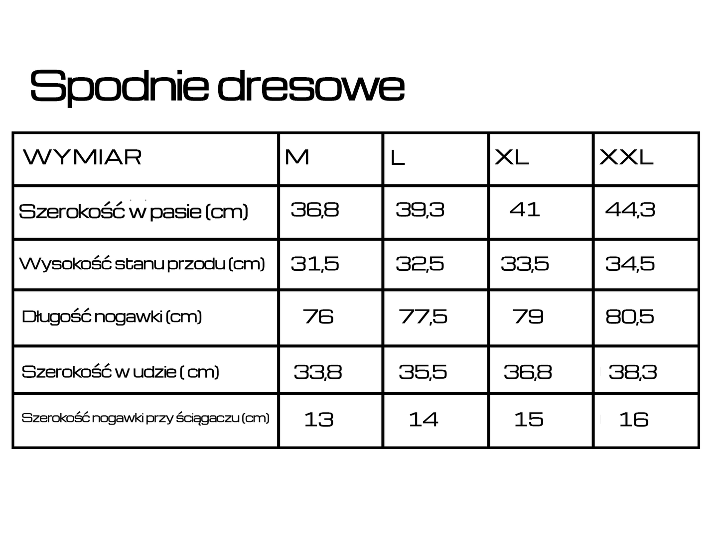 Spodnie dresowe MOROSPORT – Technical Pants Black