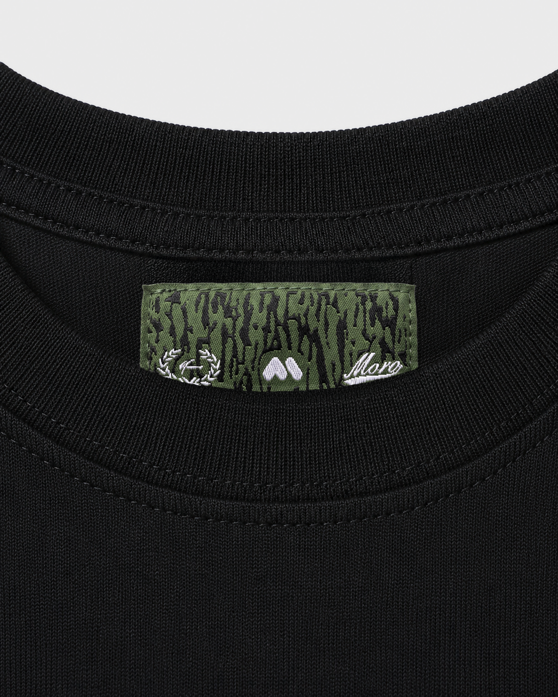 T-shirt Baseball czarny