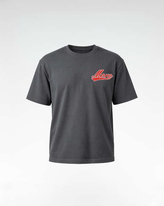 T-shirt Baseball szary