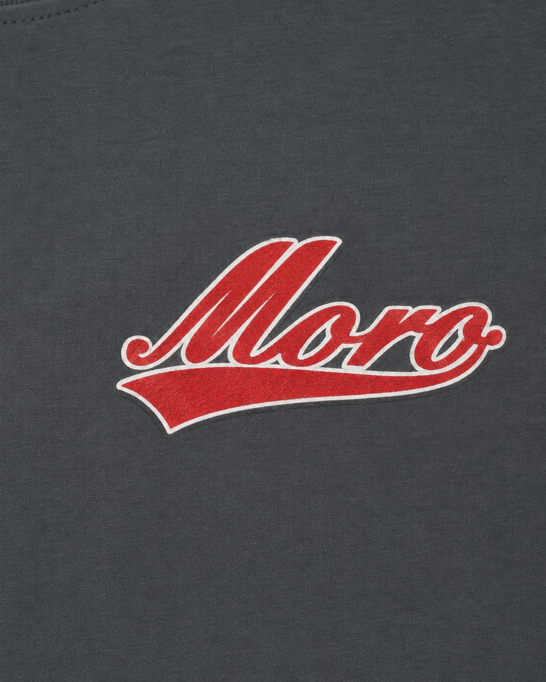 T-shirt Baseball szary
